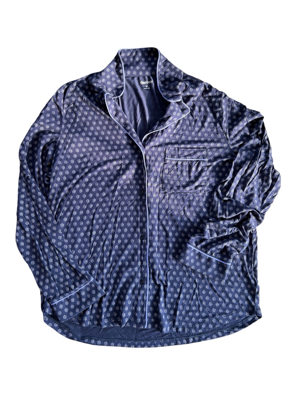 Lounge Set - SoftMade Modal Navy Patterned Set